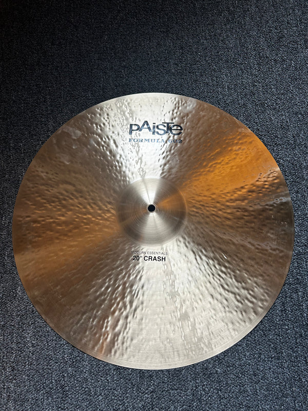 Used Paiste Modern Essentials Formula 602 20" Crash 1992g