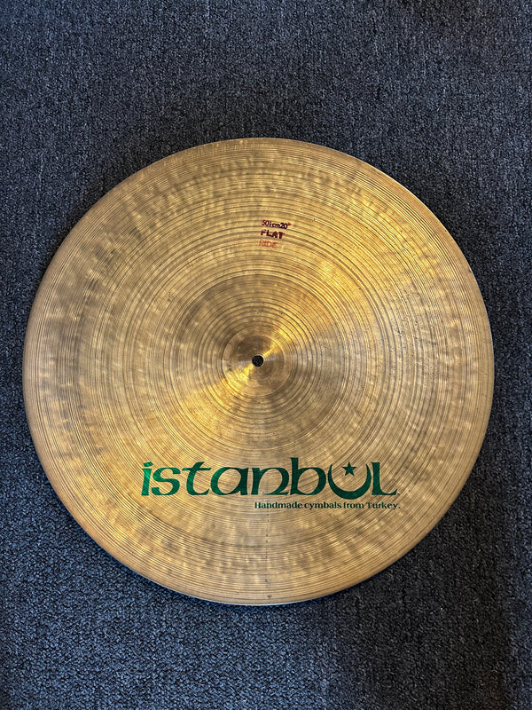Used Istanbul Pre Split Flat 20" Ride 2494g