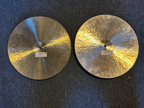 Used Quijano O.A.K. BBB 15" Hi Hats T-1189g B-1383g