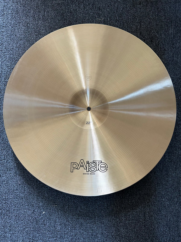 Used Paiste Formula 602 Medium 22" Ride 3198g