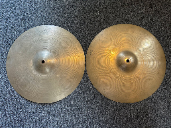 Used Zildjian 60's A 14" Hi Hats T-790g B-922g