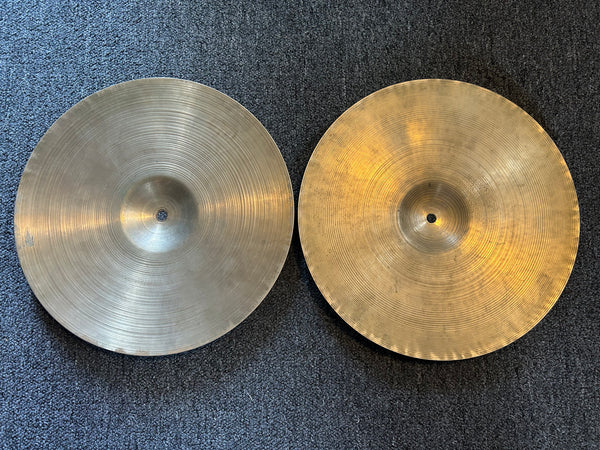 Used Zildjian 60's A 14" Hi Hats T-790g B-922g
