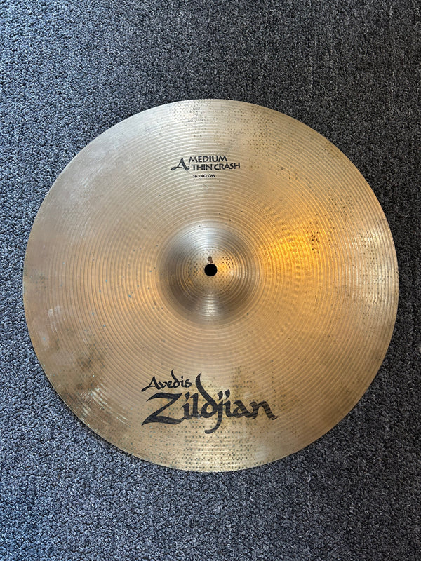 Used Zildjian A Medium Thin 16" Crash 1146g