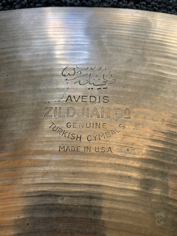Used Zildjian A Block Stamp 22" Ride 2625g