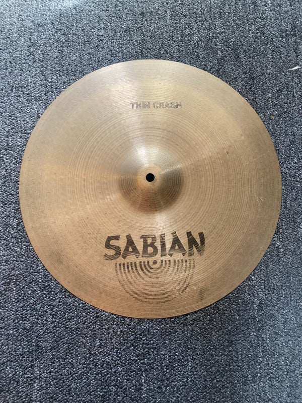 Used Sabian Thin 16" Crash 1020g