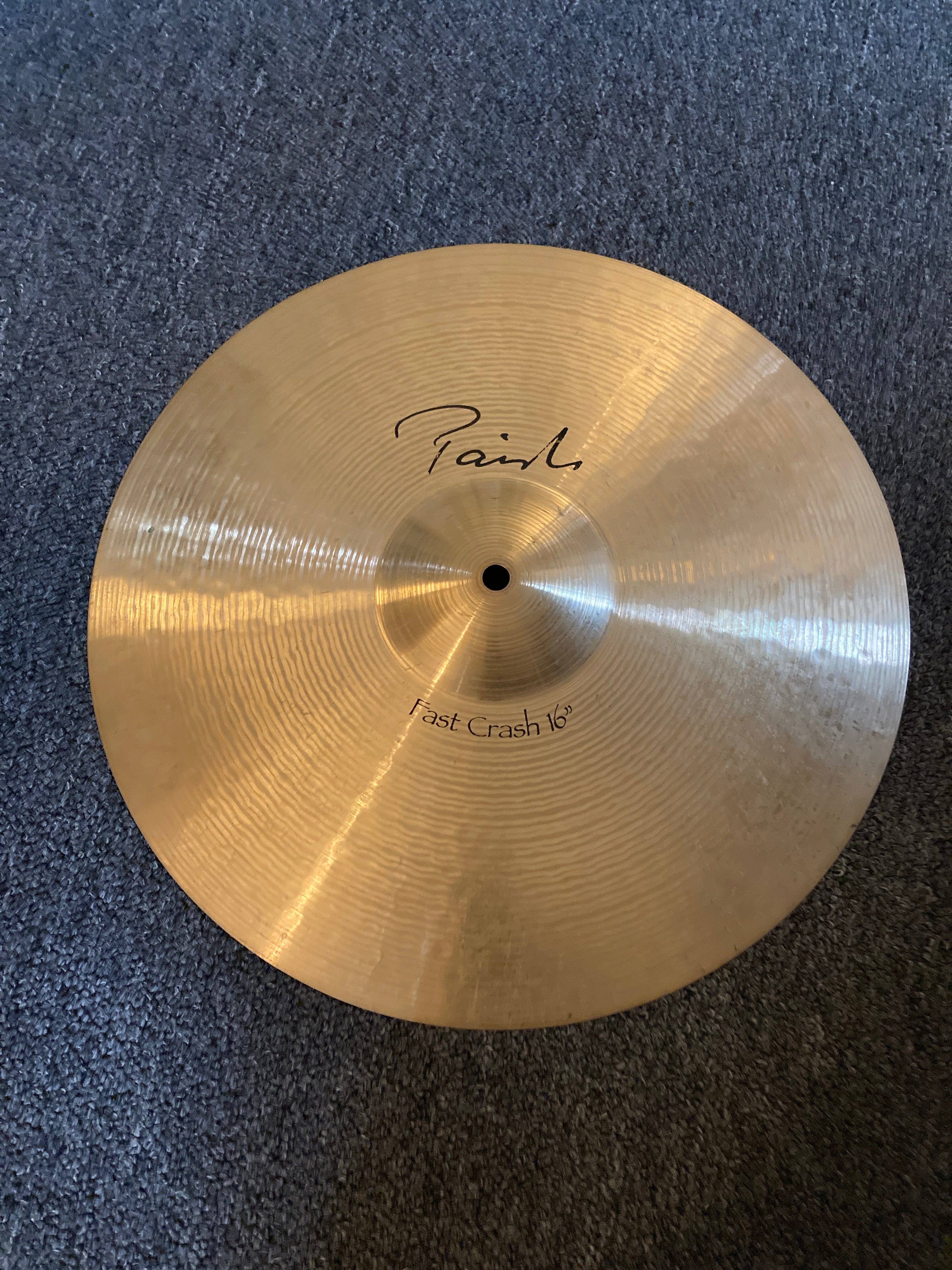 Paiste crystal deals crash