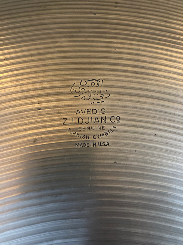 Used Zildjian A 60's Short Stamp 20" Ride 2310g