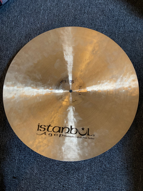 Used Istanbul Agop Traditional Jazz 22" Ride 2324g