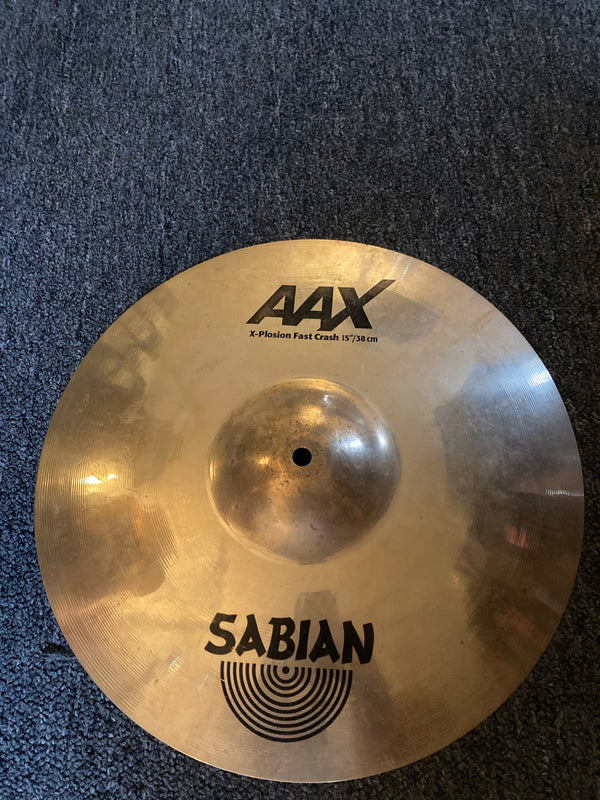 Used Sabian AAX X-Plosion Fast 15" Crash 740g