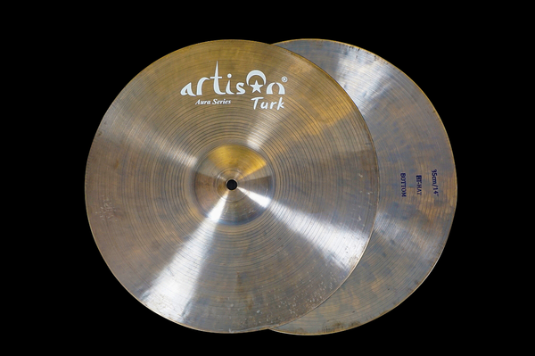 Artisan Turk Aura 14" Hi Hats T-928g B-1132g