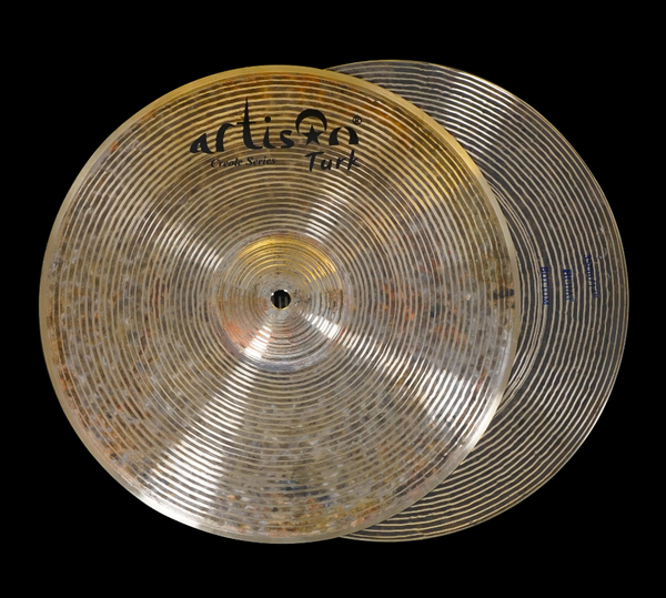 Artisan Turk Creole 14" Hi Hats T-1010g B-1190g