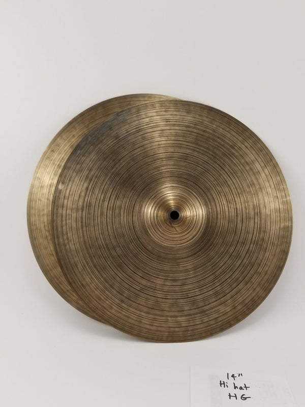 Cymbal & Gong American Style 14" Hi Hats t-809g b-1021g
