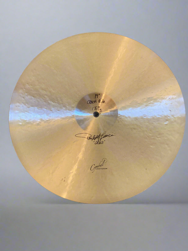 Cymbal Craftsman 19" Crash Ride 1743g