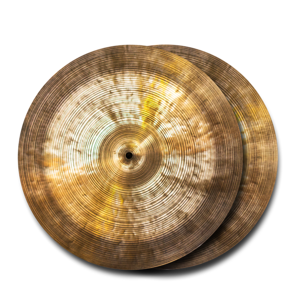 Cymbal and Gong Holy Grail Turkish Style 14” Hi Hats t-816g b-948g