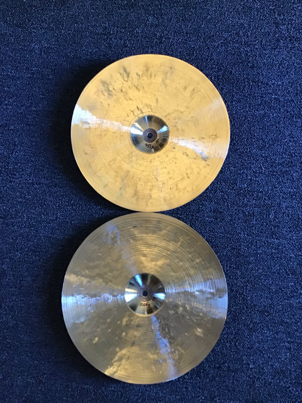 Byrne Vintage Series 14" Hi hat t-820g b-1024g
