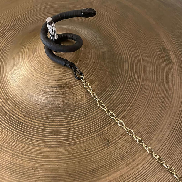 Upcycled Percussion Rattle Snake Sizzle Chain