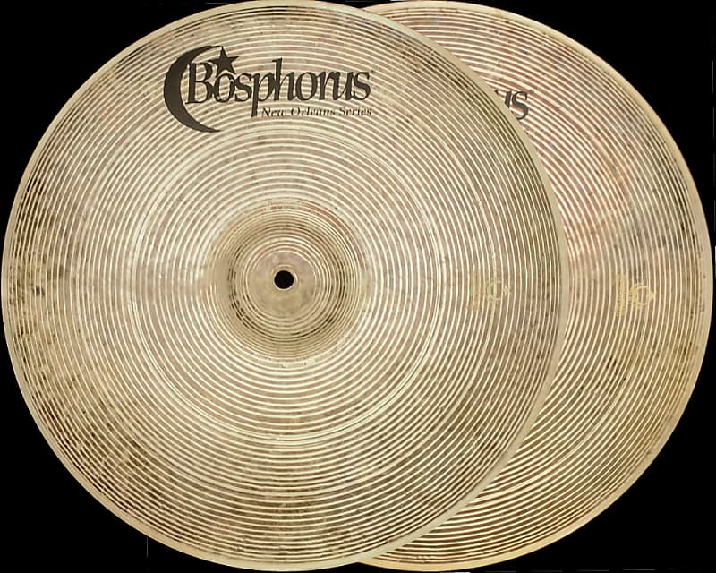 Hi　Hats　t-804g　Sound　b-984g　Orleans　Round　Cymbals　Bosphorus　14